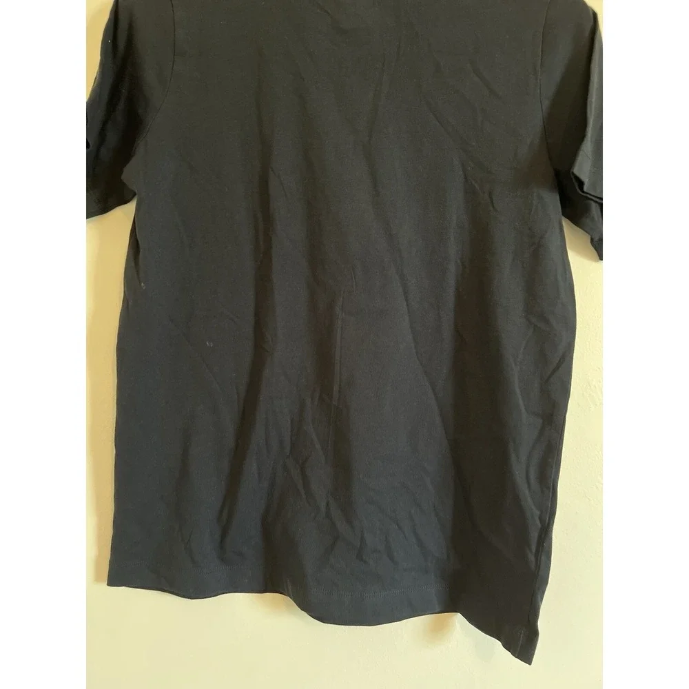Nike Kids Graphic TShirt XL Black Play w/ Sole Short Sleeve 100 % Cotton Stretch